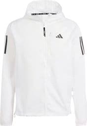 Veste coupe-vent adidas Own The Run Blanc Homme