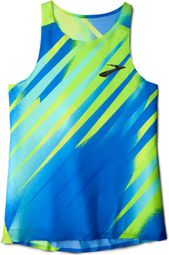 Débardeur Brooks Elite Bleu/Vert Homme