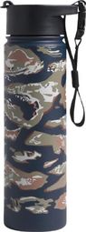 United By Blue Borraccia United Insulated Steel Blu / Camo 650 ml