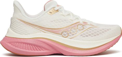 Chaussures Running Saucony Endorphin Speed 5 Blanc/Rose Femme