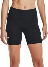 Pantaloncini Under Armour Fly Fast 3.0 da donna Nero