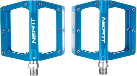 Coppia di pedali Neatt Attack V2 8 Pin Flat Blu