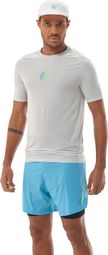 Compressport Trail Racing heren shirt met korte mouwen, grijs