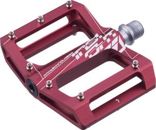 Paire de Pédales Plates Insight Aluminium Mini Rouge 