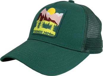 Gorra BV Sport Trucker Trek Summit Pirineos Verde