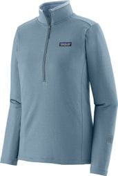 Polaire Femme Patagonia R1 Daily Zip Neck Gris Clair
