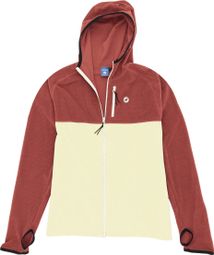 Polaire Technique Unisexe Lagoped Phantom Hoodie Ocre/Beige