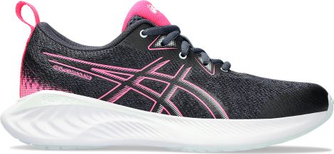 Hardloopschoenen Asics Gel Cumulus 25 GS Grijs Roze Kind