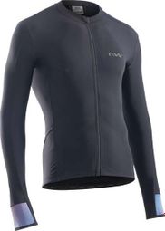 Northwave Fahrenheit Long Sleeve Jersey Black Holographic