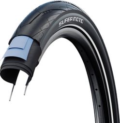 Pneu Schwalbe Super Moto 27.5'' Tubetype Rigide DoubleDefense RaceGuard Addix Tour Flancs Reflex E-Bike E-50