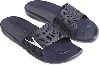 Speedo Atam II Max Badesandalen Blau Weiß