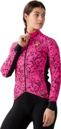 Women's Alé Butterfly Pink Long Sleeve Jersey