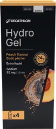 Energie-Gels Decathlon Nutrition Hydro Gel Pfirsich - 4x62g