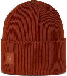 Buff Crossknit Unisex Beanie Rood