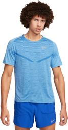 Nike Dri-FIT ADV TechKnit Short Sleeve Jersey Blauw Heren