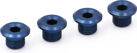 Rennen Regular Bolts Chainring Blue (x4)