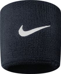 Polsini Nike Swoosh neri (paio)