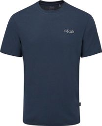 RAB Crimp T-shirt voor heren, blauw 