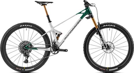 Mondraker Raze Carbon RR MTB de suspensión total Sram XX1 Eagle 12S 29'' Plata Verde 2024