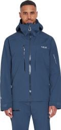 Rab Khroma Kinetic Waterproof Ski Jas Blauw Heren