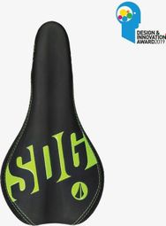 Selle SDG Junior FLY JR - Steel Rails - NOIR/VERT