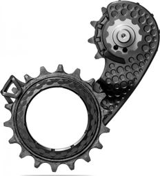 Chape de Dérailleur Hollowcage AbsoluteBlack pour Shimano Dura Ace 9250 12 V Noir