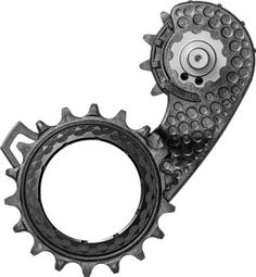 AbsoluteBlack Hollowcage Screed for Shimano Dura Ace 9250 12 S Black