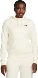Sweat à Capuche Nike Sportswear Club Fleece Blanc