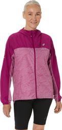 Asics Fujitrail Packable Women's Wind Jacket Pink