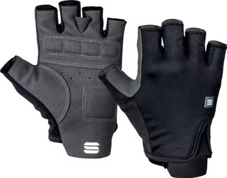 Sportful Kid Matchy Korte Handschoenen Zwart