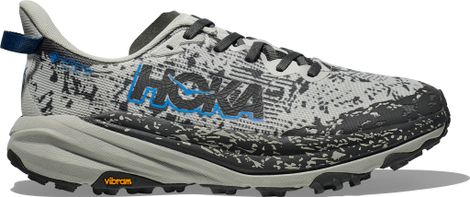 Hoka Speedgoat 6 GTX Grey/Blue Men's Trail Shoes