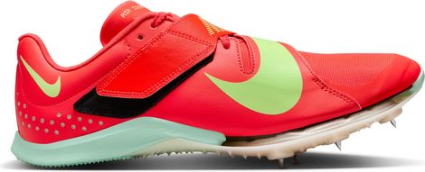 Scarpe da atletica leggera Nike Long Jump Elite Rosso/Verde Uomo