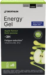 Decathlon Nutrition Gel Energético Manzana - 6 x 35ml