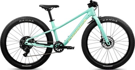Orbea Kimu 24 H20 Microshift 8V 24'' Kinder-Mountainbike, grün, Aloha 2027, 7–10 Jahre