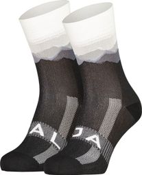 Maloja RovigoM socks. Moonless Black
