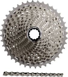 Shimano XT CS-M8000 11V 11-46 Cassette Pack + Shimano ULTEGRA/XT HG701 11V 126 Link Chain