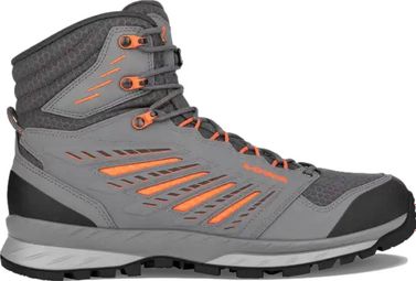 Lowa Trek Evo GTX Mid Grey/Orange wandelschoen