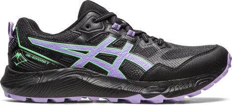 Asics Gel Sonoma 7 Black Purple Women's Trail Running Shoes