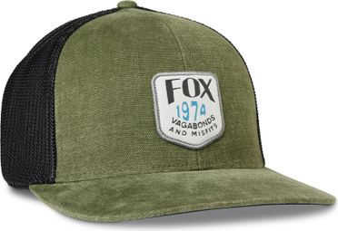 Gorra fox flexfit predominante mesh verde oliva