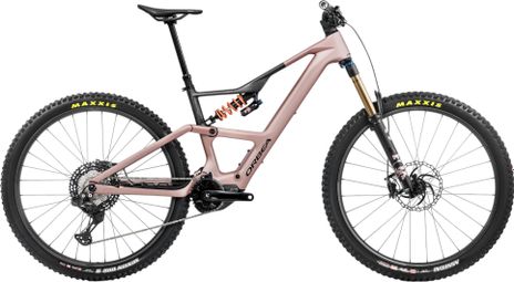 Orbea Rise LT M-Team elektrische full suspension MTB 12S 630 Wh Shimano 85 Nm 29'' Desert Rose 2025