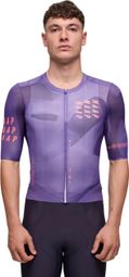 Maap Privateer Payson McElveen Pro 3.0 paars herenfietsshirt met korte mouwen