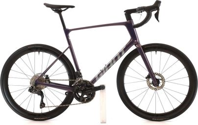 Produit reconditionné · Giant Defy Advanced 0 Di2 12V · Violet / Vélo de route | Très bon état