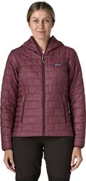 Patagonia Nano Puff Hoody Daunenjacke für Damen, violett