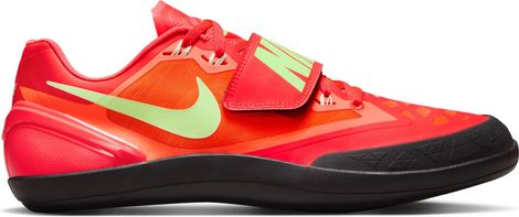 Nike Zoom Rotational 6 Rood/Groen Heren Track & Field Schoenen