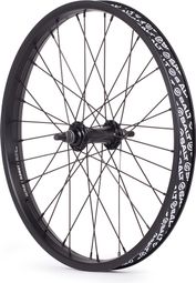 Rueda delantera BMX Salt Everest 20 '' Eje 10mm Negro