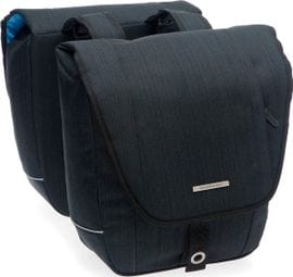 NEW LOOXS Sac double Avero 25 Liter 32 X 33 X 13 Cm (2X) - Noir