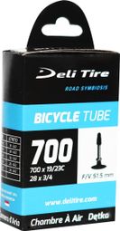 Chambre à air  DELI TIRE FV Presta  28