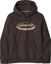 Patagonia 95 Oval Logo Uprisal Hoody, bruin, heren