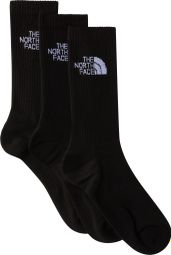 3 Paar The North Face Multi Sport Socken Schwarz