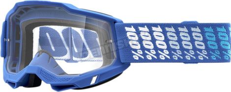 100% Accuri Mask 2 Blue Transparent Lenses